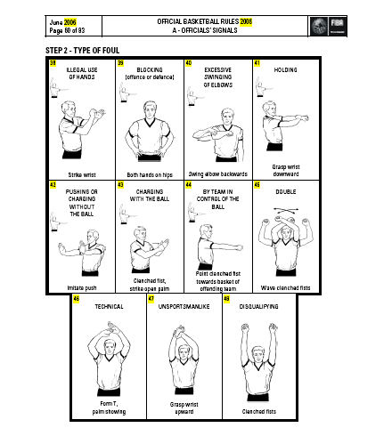 Official's Signals 4