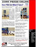October 2005 Zone Press